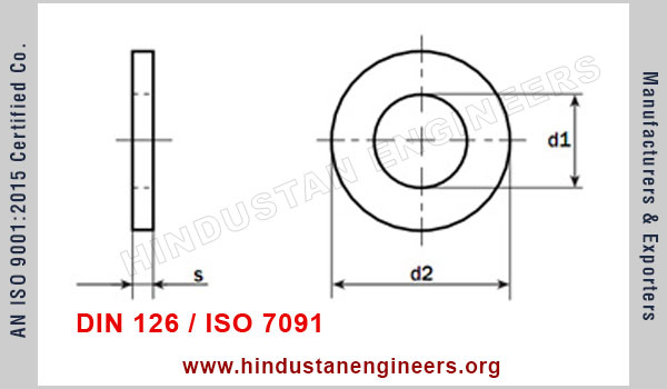 DIN 126 Washer / ISO 7091 Washers